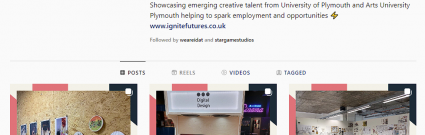 Natural Disaster was featured on the instagram page @igniteplymfutures.